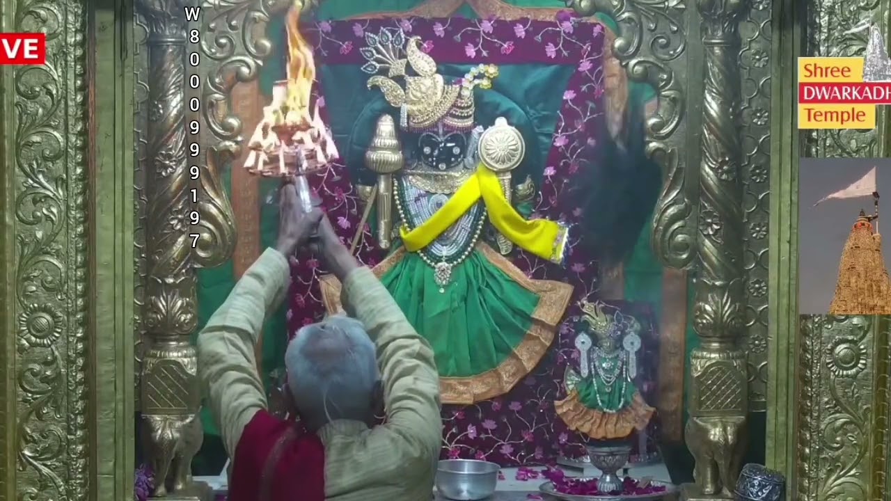 4 February 2026Dwarkadhish Temple full Day Aarti Darshan #dwarka #krishna #jaydwarkadhish #gujarat 