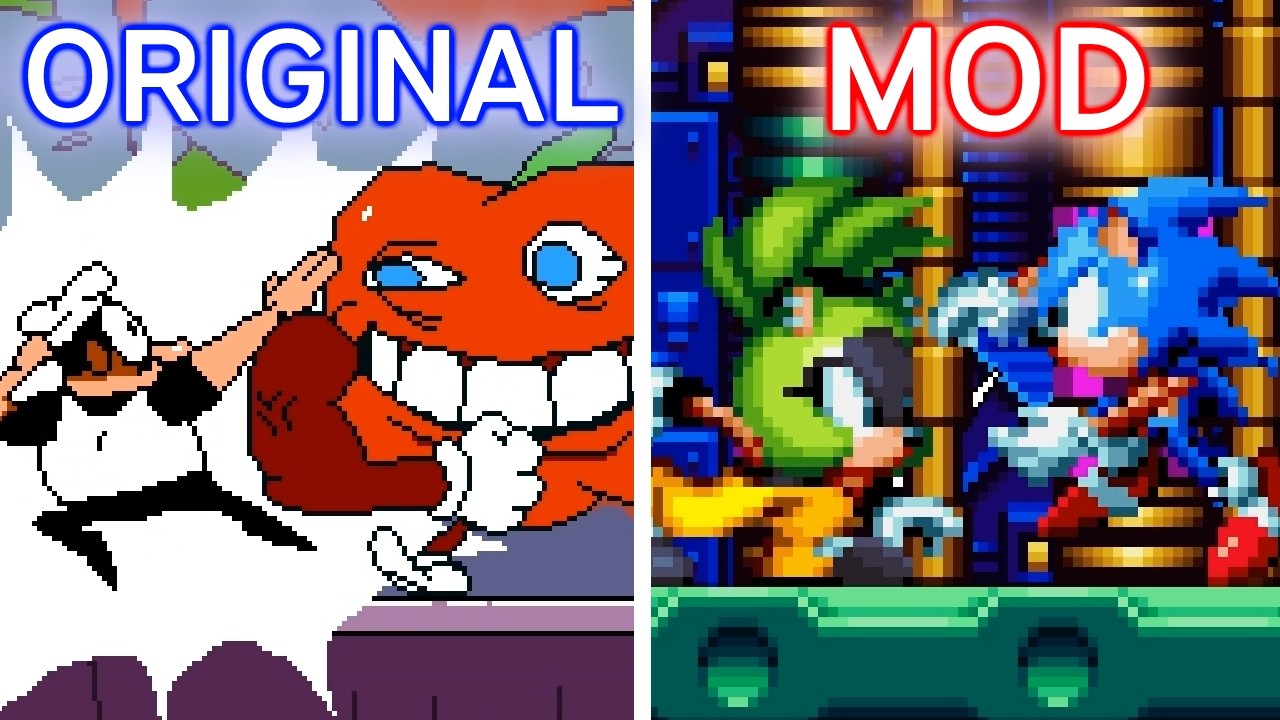 This NEW Pizza Tower x Sonic Mod is ABSOLUTELY PEAK and AMAZING! 🍕 Pizza Mania [Pizza Tower mods]