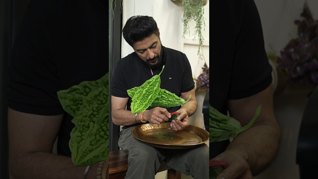 Don't throw the peel! #cookingtips #healthykadha #karelasabzi #ranveerbrar