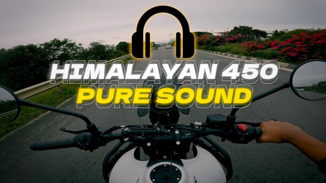 Himalayan 450 PURE SOUND | Riding it hard |