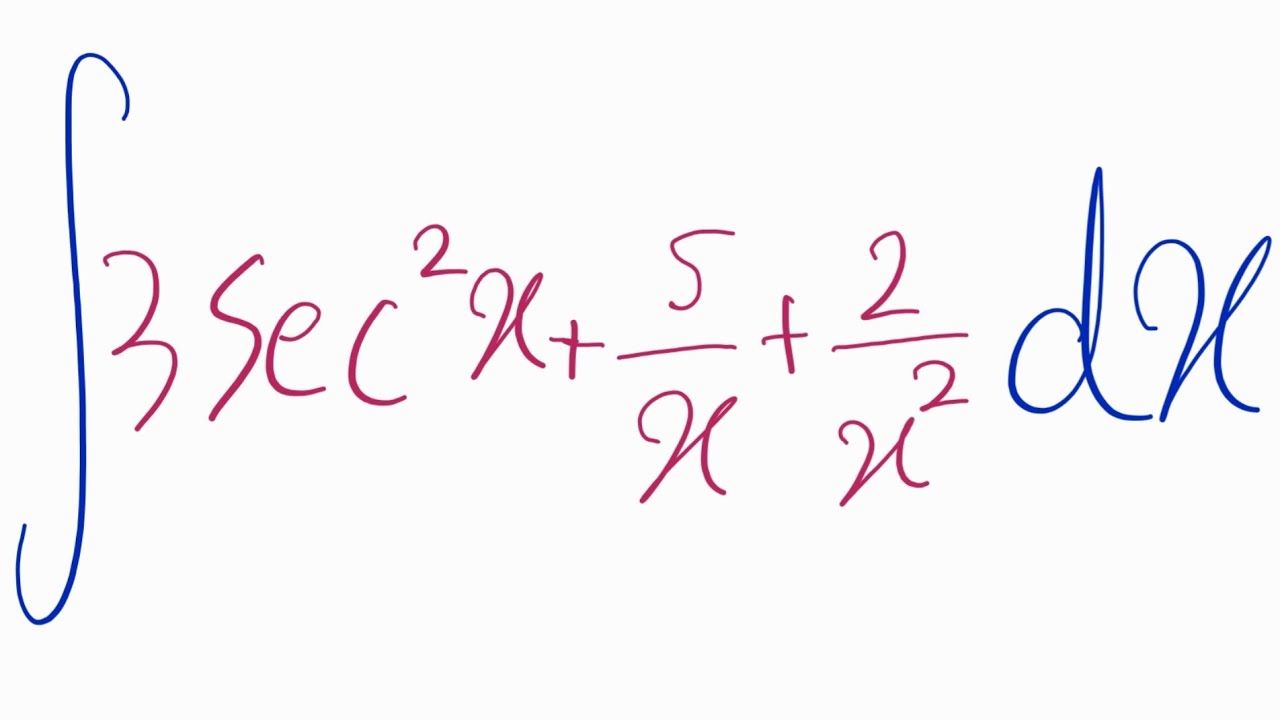 Integration Using Standard Formulas- EX 11A Question 1(parts a&b)- A-Level Maths Pure 2 #alevelmaths
