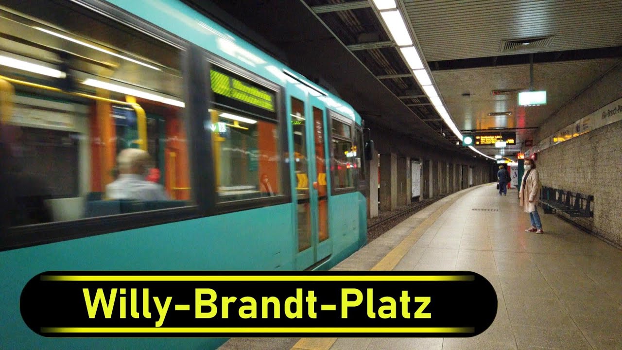 U-Bahn Station Willy-Brandt-Platz - Frankfurt 🇩🇪 - Walkthrough 🚶