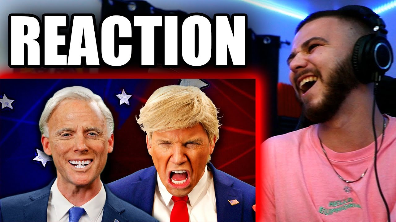 REACTION Donald Trump vs Joe Biden. Epic Rap Battles of History