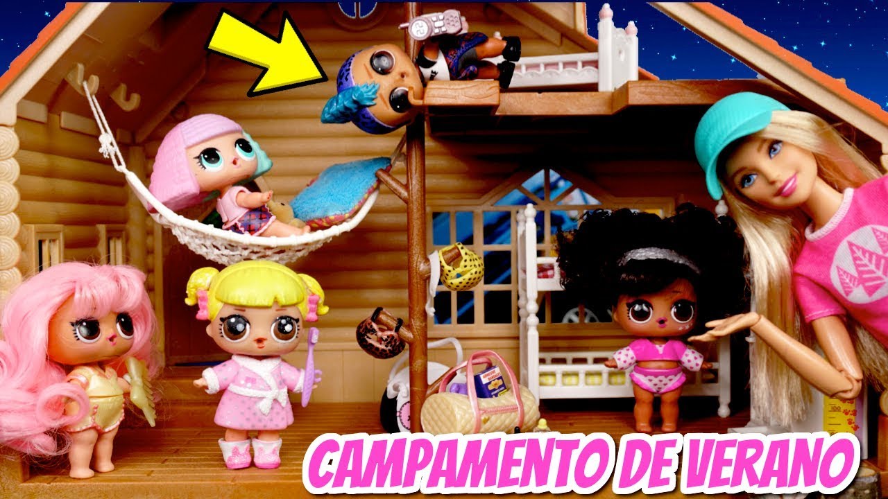 Campamento de Verano con Las Muñecas LOL & Bebe Goldie!