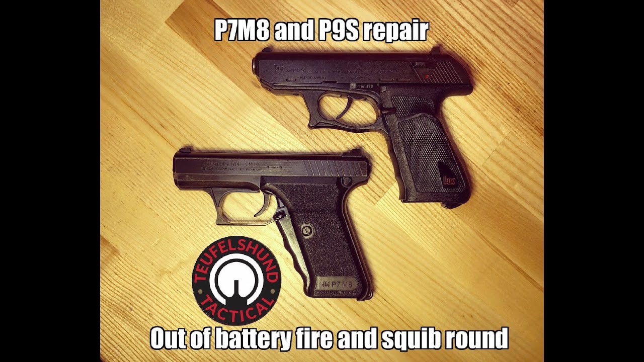 Teufelshund Tactical H&K P7M8 and P9S Repair