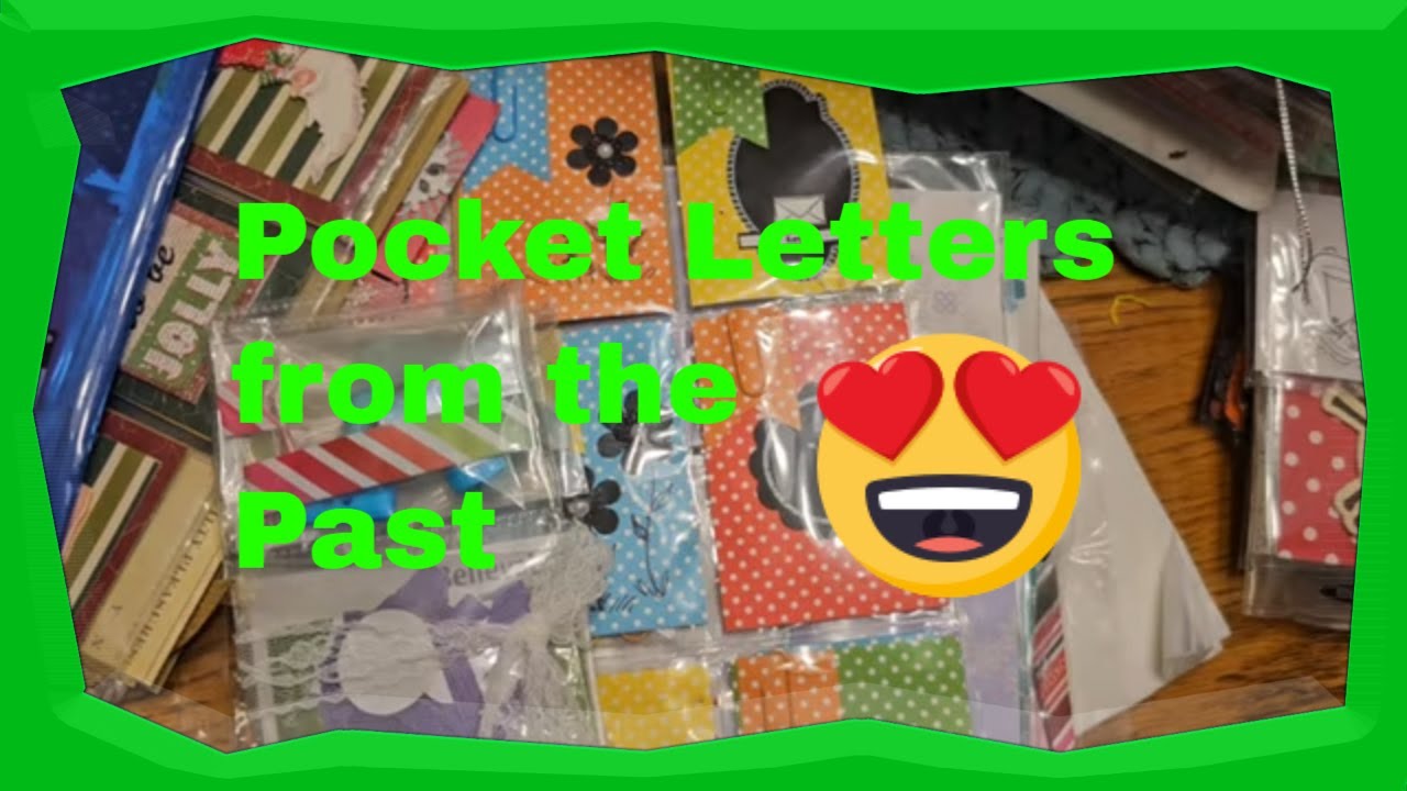 Rediscovered Pocket Letters I share what I received years ago 🤗❤️