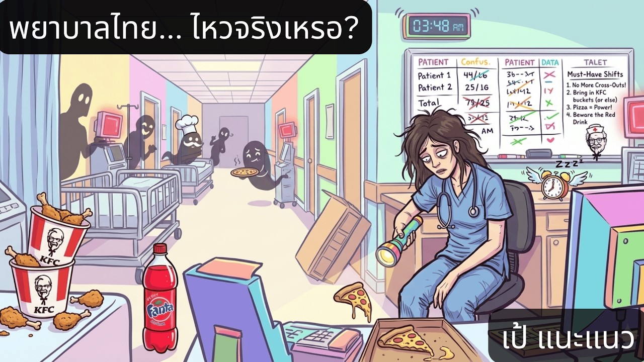 พยาบาลไทย... ไหวจริงเหรอ? กฎใหม่ 8 ชม. จะช่วยชีวิตหรือซ้ำเติม! 🏥💔