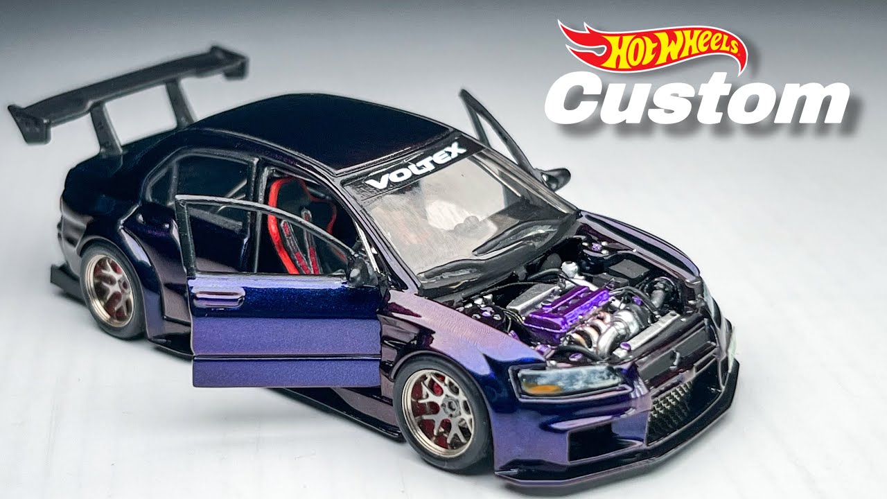 Mitsubishi Lancer Evolution VII HotWheels Custom
