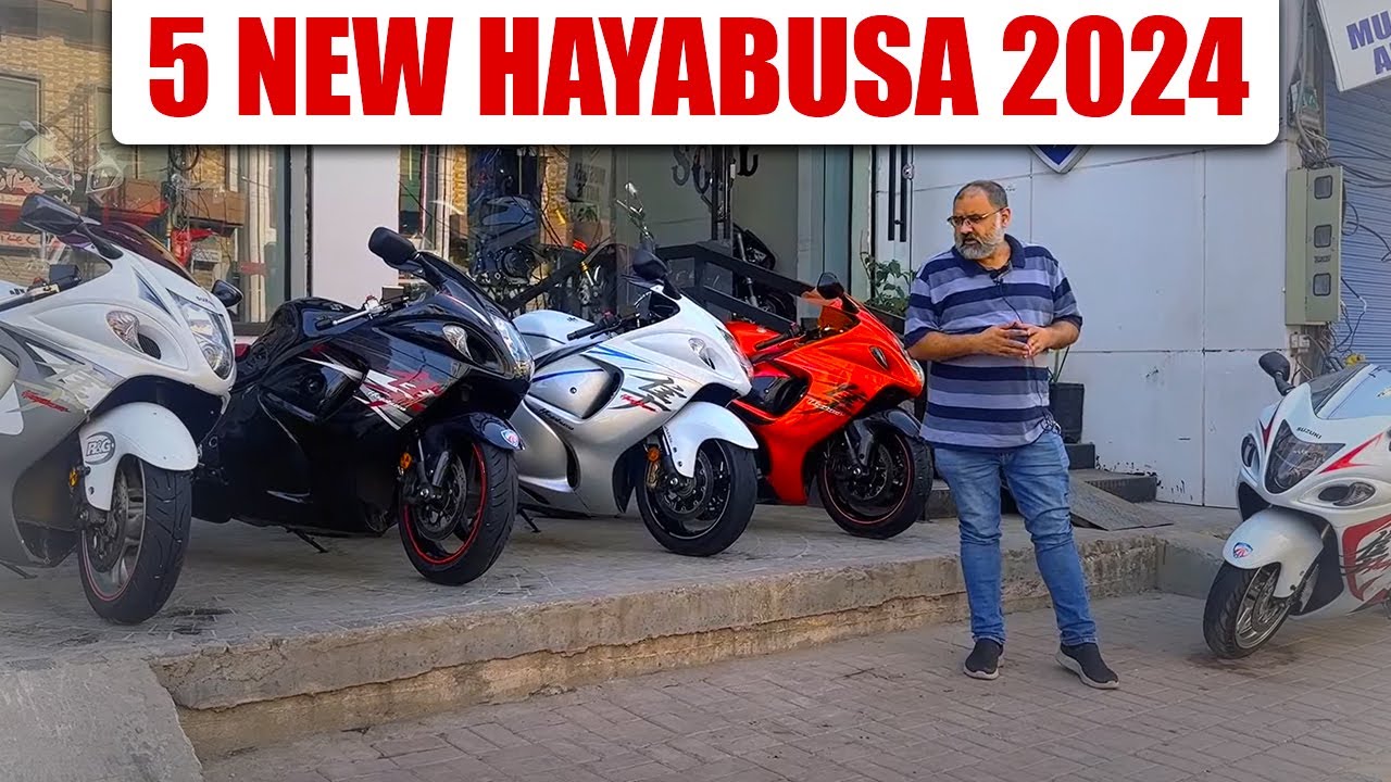 5 New Suzuki Hayabusa On United Autos 2024 | Best Heavy Bikes In Pakistan