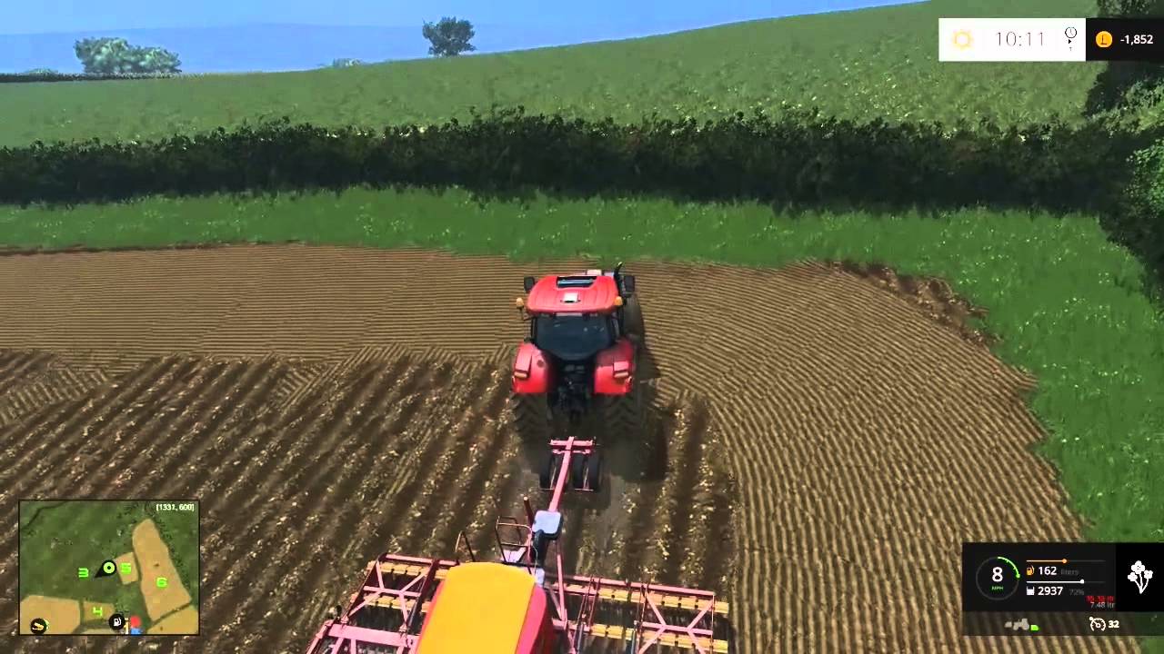 Давайте поиграем в Farming Simulator 2015 | Ферма Колдборо №15 — карта на английском языке