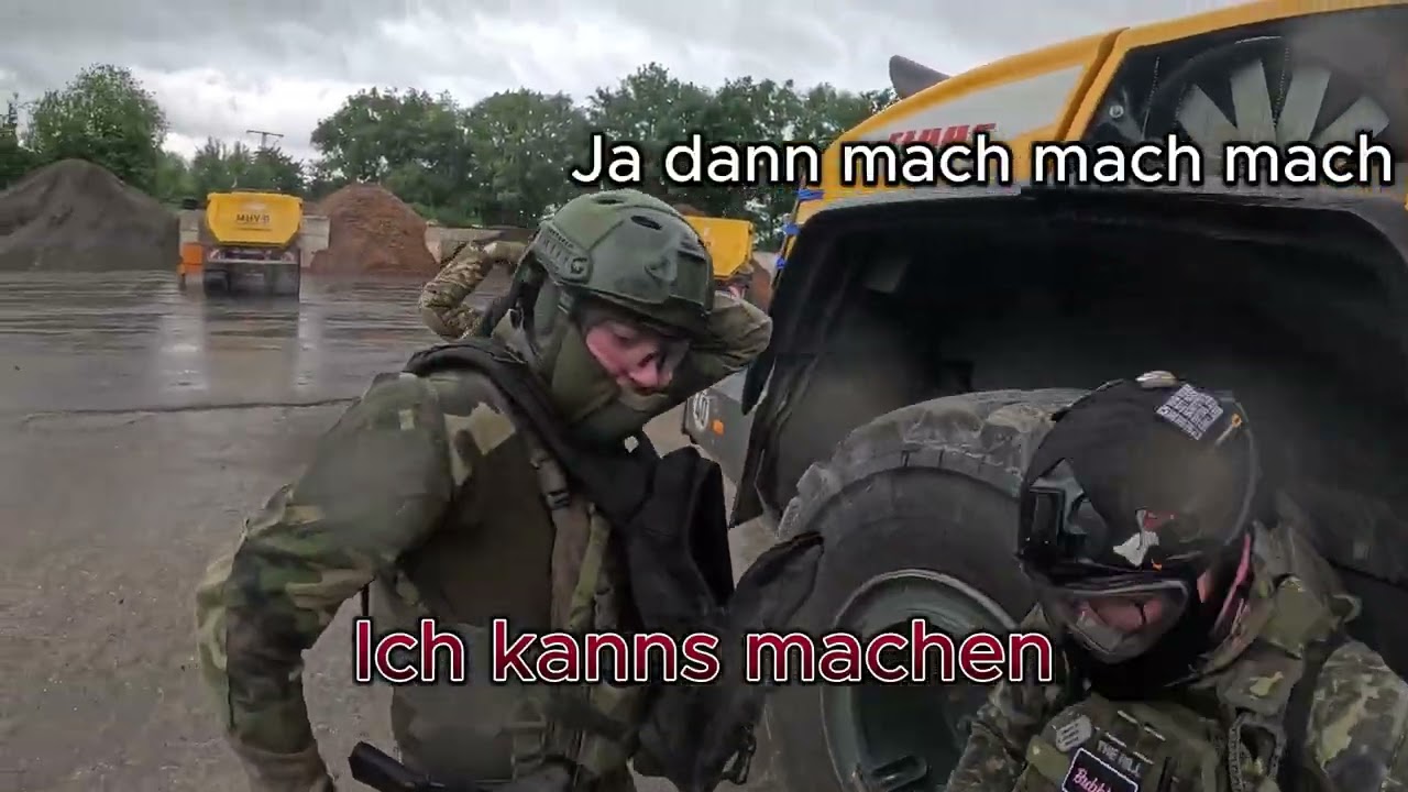 Airsoft im Regen auf Brickyard 07.06.25 (GER) AK, SSP18 Gameplay