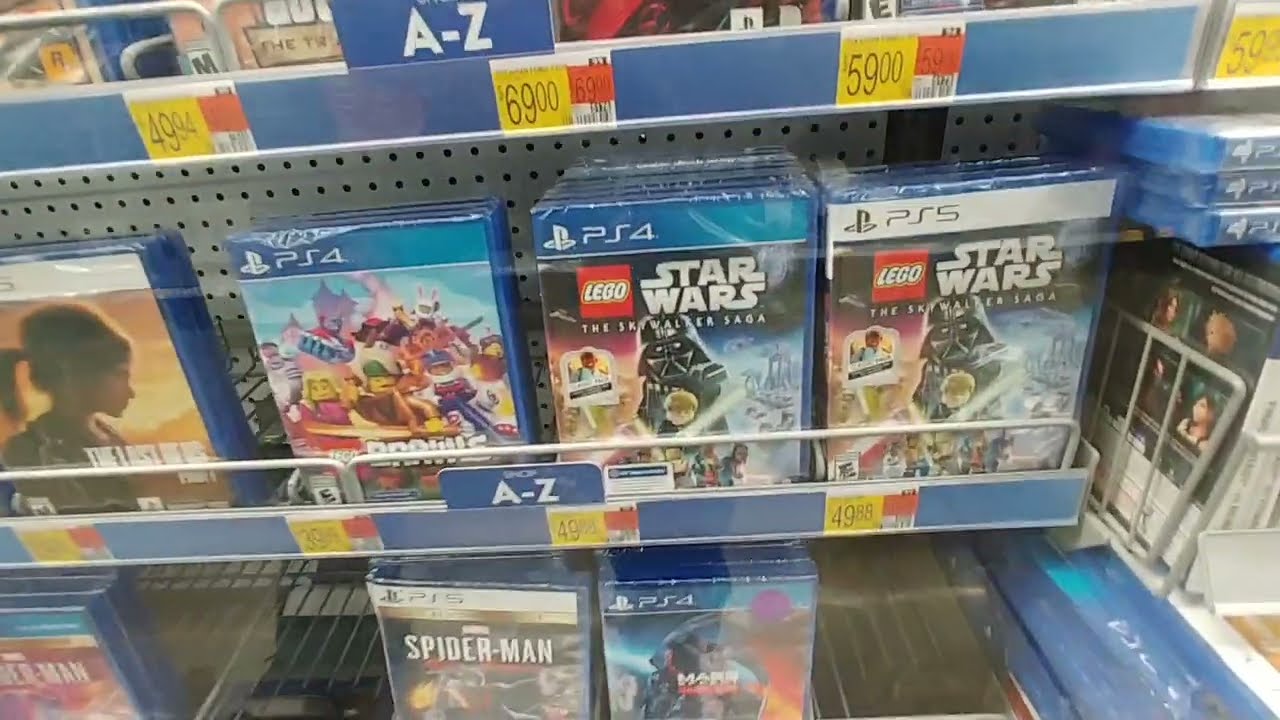 PlayStation Games at Walmart - Nov. 2022