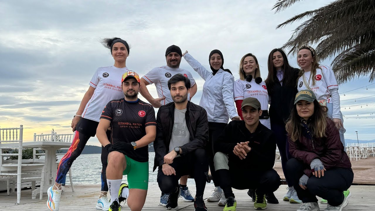 Kınalıada 5K. İstanbul Paten ailesi olarak sıcak havayı değerlendirdik