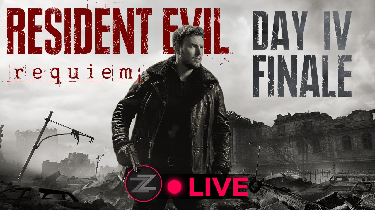 🔴LIVE - FINALE of Resident Evil Requiem | DAY 4 | Then what's next?- Come Hang Out!