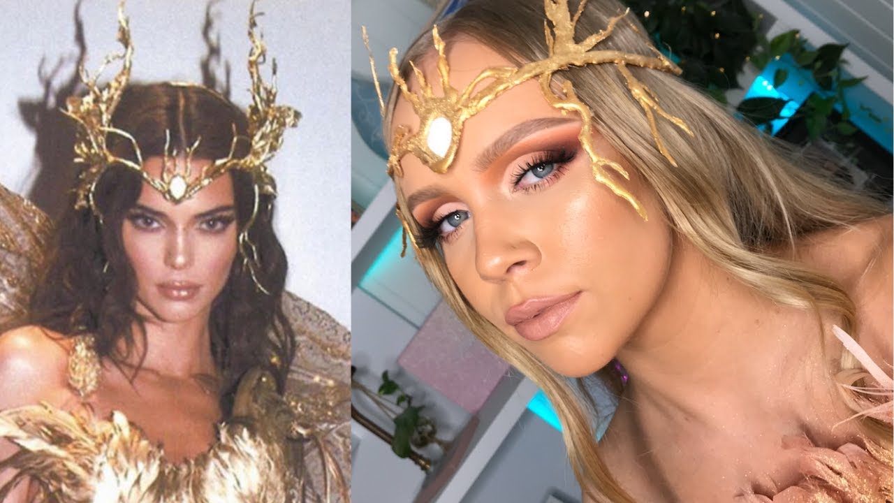 Kendall Jenner Gold Fairy Recreation (cheap and it shows)