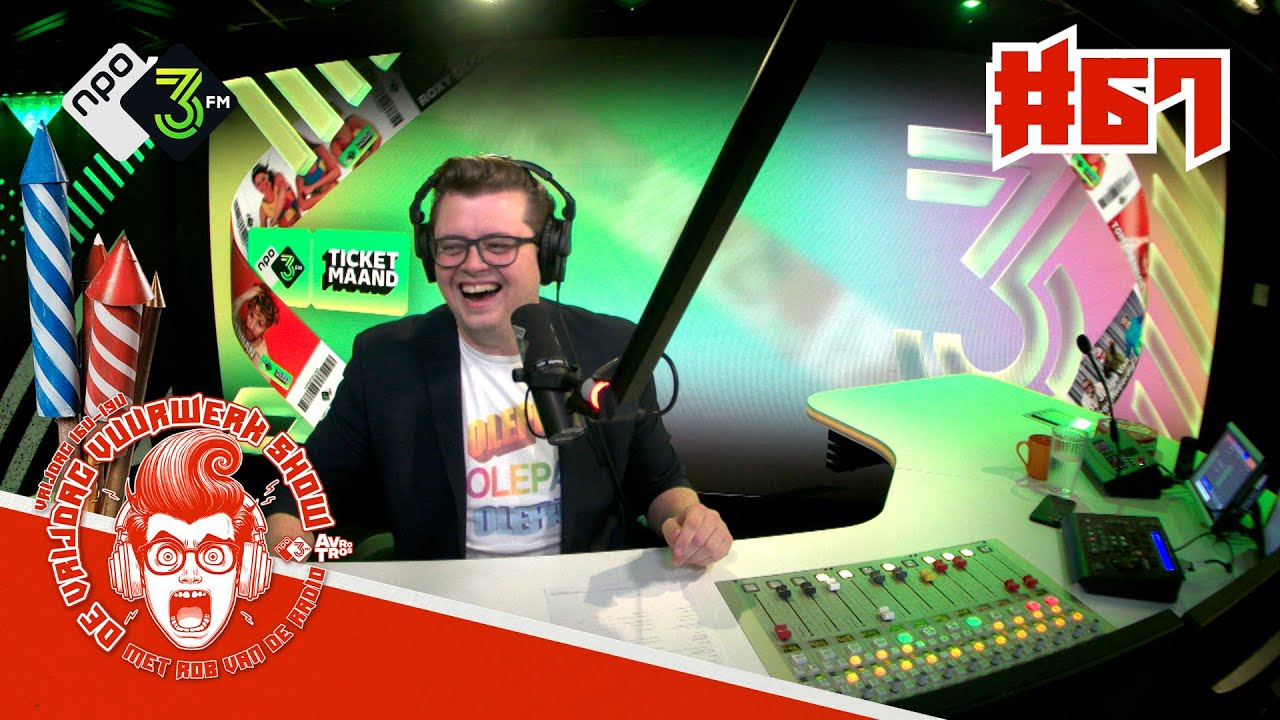 🧨#67 - De Vrijdag Vuurwerk Show met Rob van de Radio - Compilatie