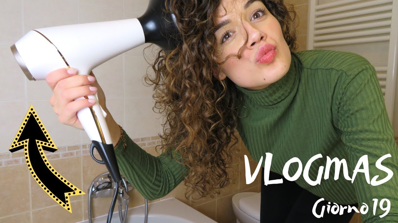 CAPELLI RICCI? Come usare il DIFFUSORE | VLOGMAS