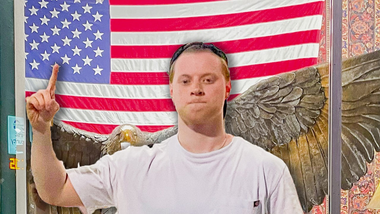 Ich bin HEIMLICH in die USA geflogen