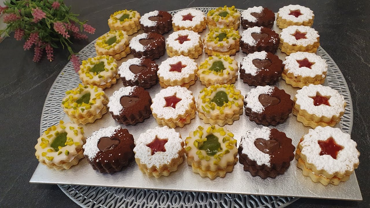 Ein einfaches Rezept für drei varianten „Plätzchen“, die auf der Zunge zergehen 😋