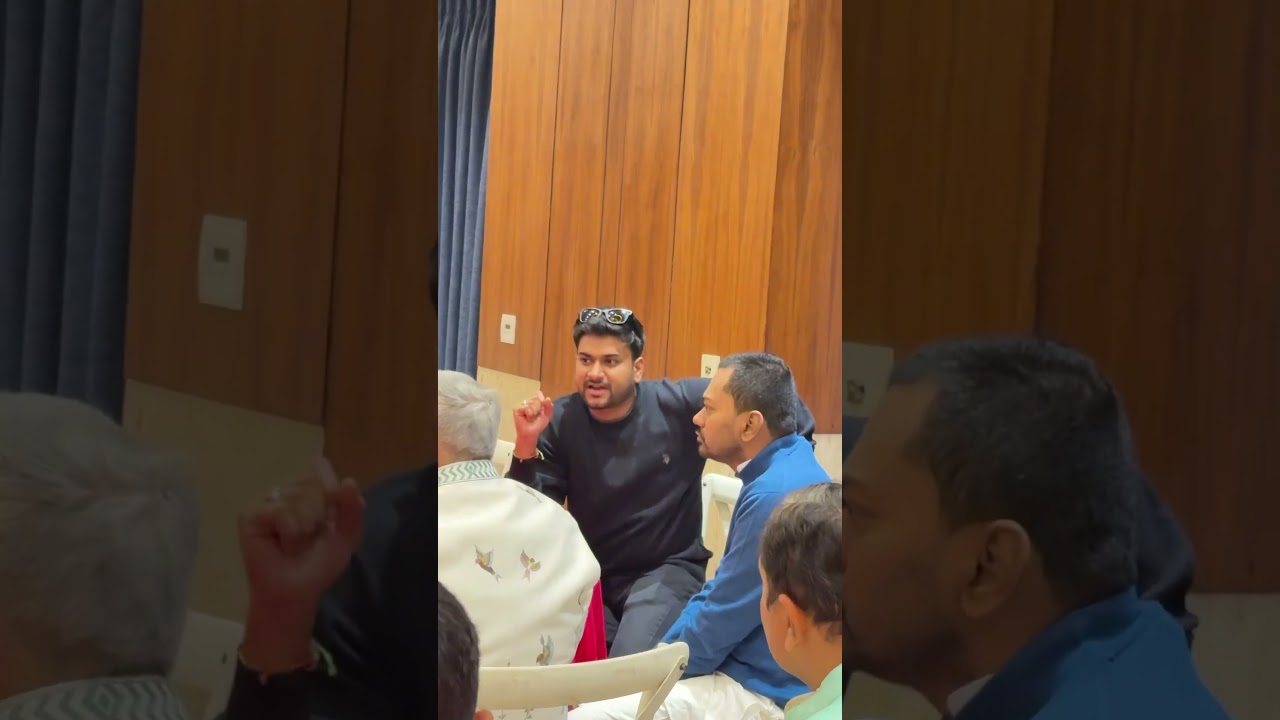 Mr. Nishant kumar - Absolute a gentlemen with lots of knowledge. #bihar #chiefminister #nitishkumar