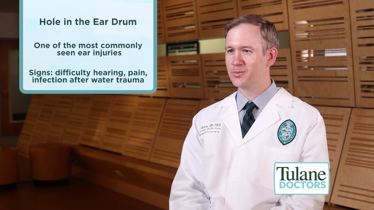 TUJACKSONED60 hole in ear drum