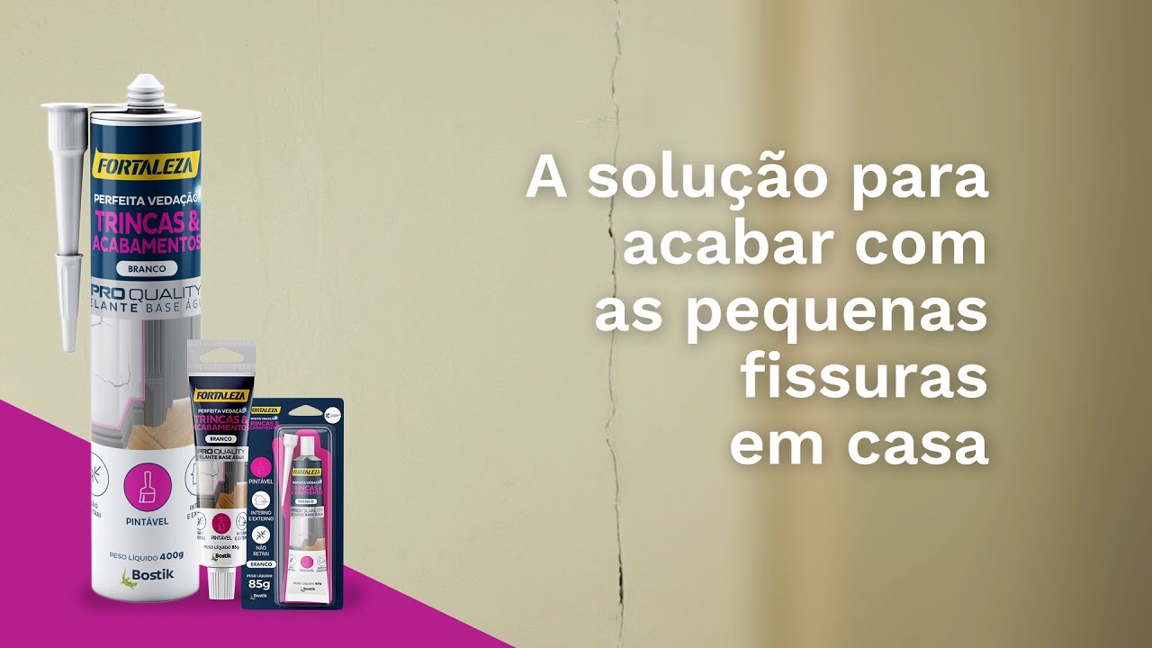 A solução para acabar com as pequenas trincas e fissuras - Trincas e Acabamentos Fortaleza