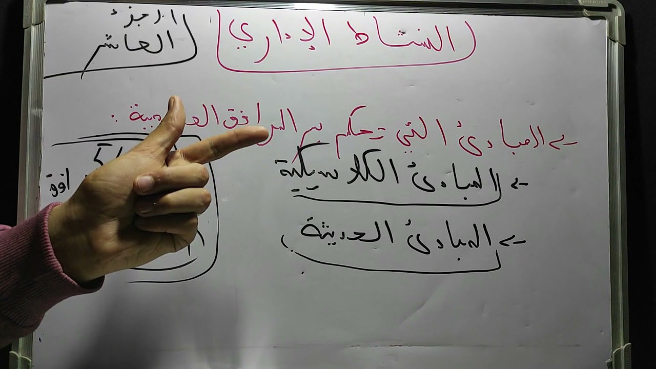 النشاط الإداري s3 - المبادئ التي تحكم وتنظم سير المرافق العمومية - الجزء العاشر (جديد)