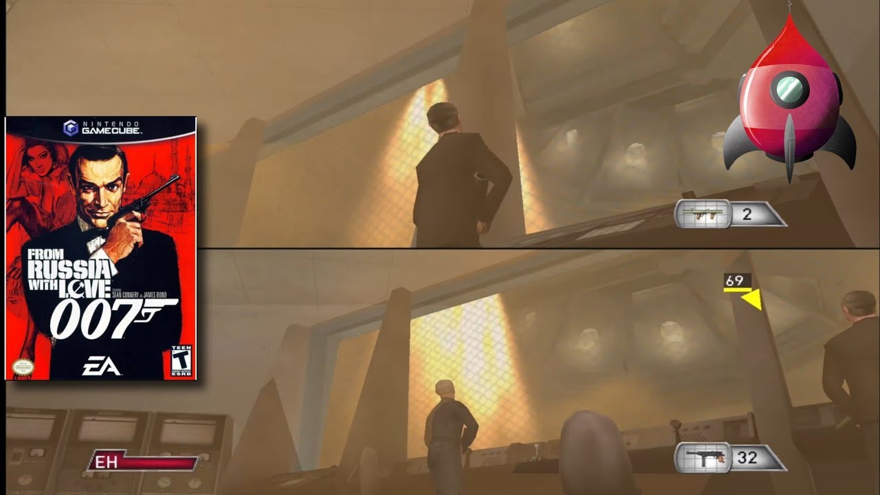 Old Men Launch A ROCKET🚀 - From Russia With Love 007  - Splitscreen Versus Mode Matches Gameplay #3