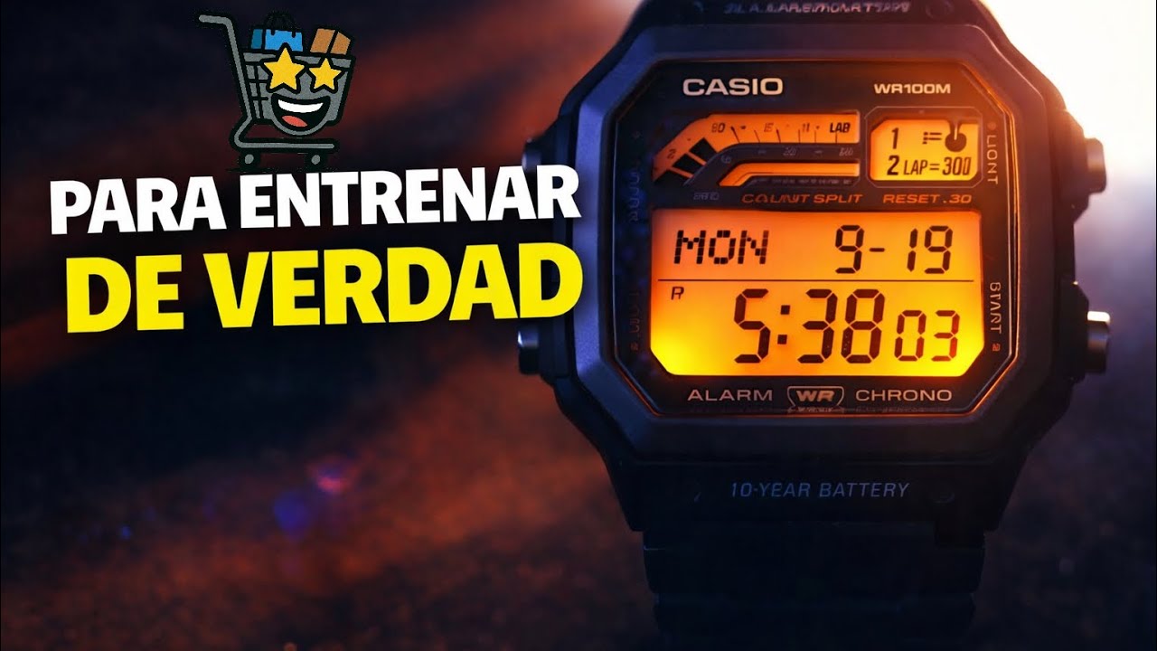 Por esto uso el Casio y no mi smartwatch