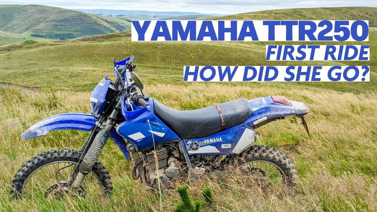 Yamaha TTR250 - First ride at Sweetlamb Adventure Academy - How did she go?