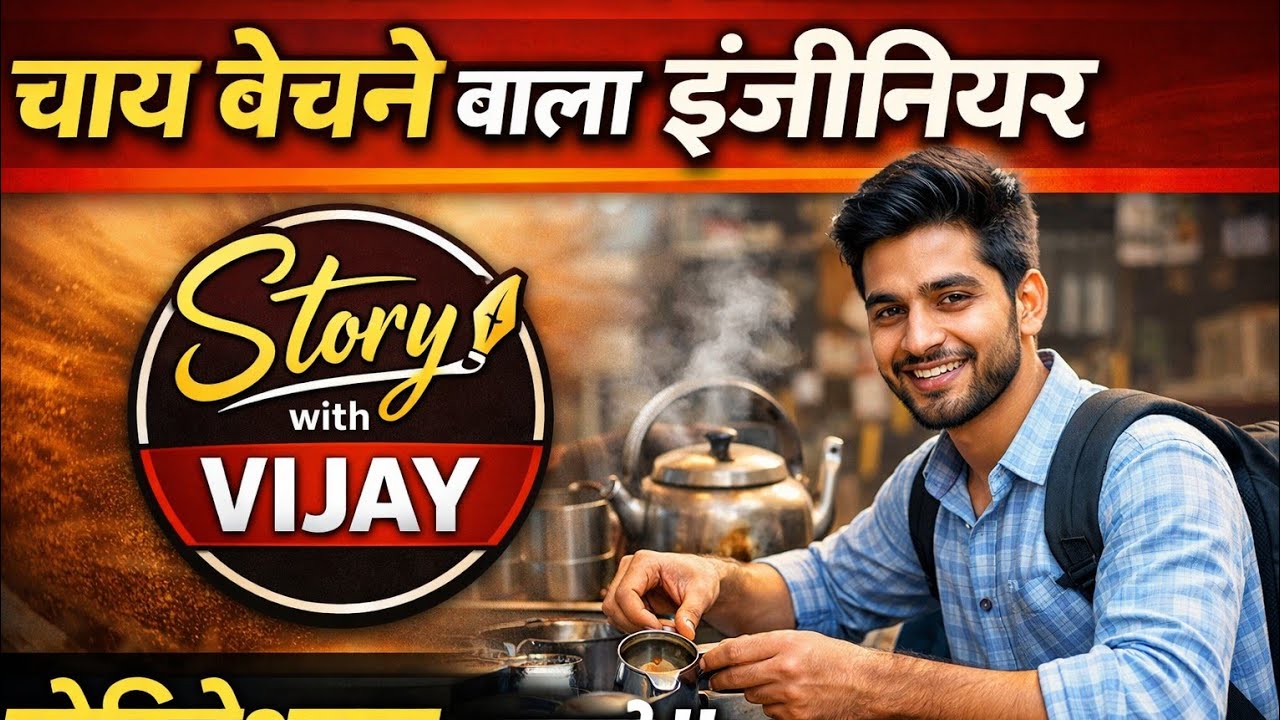 चाय बेचने वाला इंजीनियर | गरीबी से सफलता तक की Motivational Story | Story With Vijay