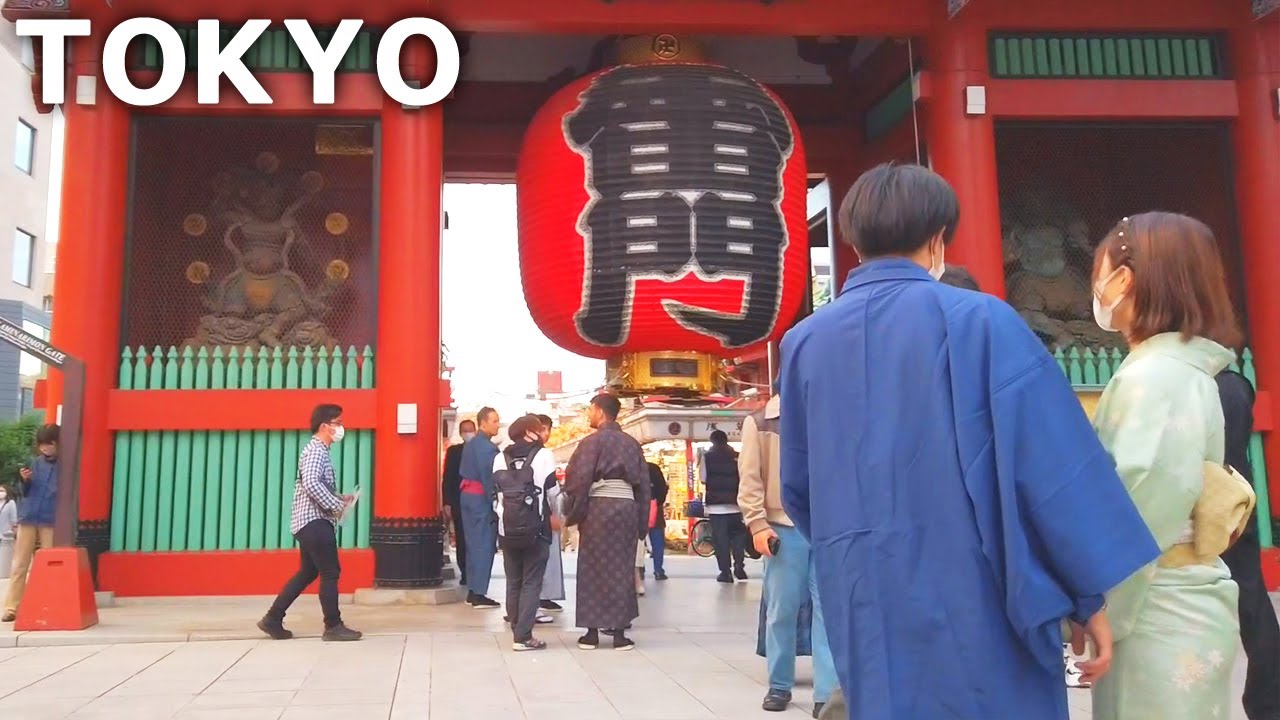 [Tokyo Walk] Asakusa, Kaminarimon, Sensoji Temple. Popular sightseeing areas (Oct. 2022)
