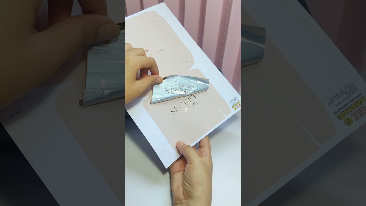 COMO FAZER HOT STAMPING EM CAIXAS