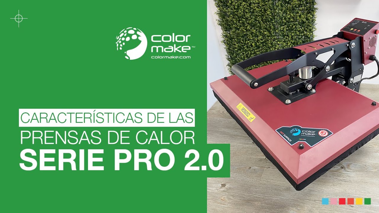 Planchas de Calor Color Make® Serie Pro 2.0 | Características y Beneficios 🔥
