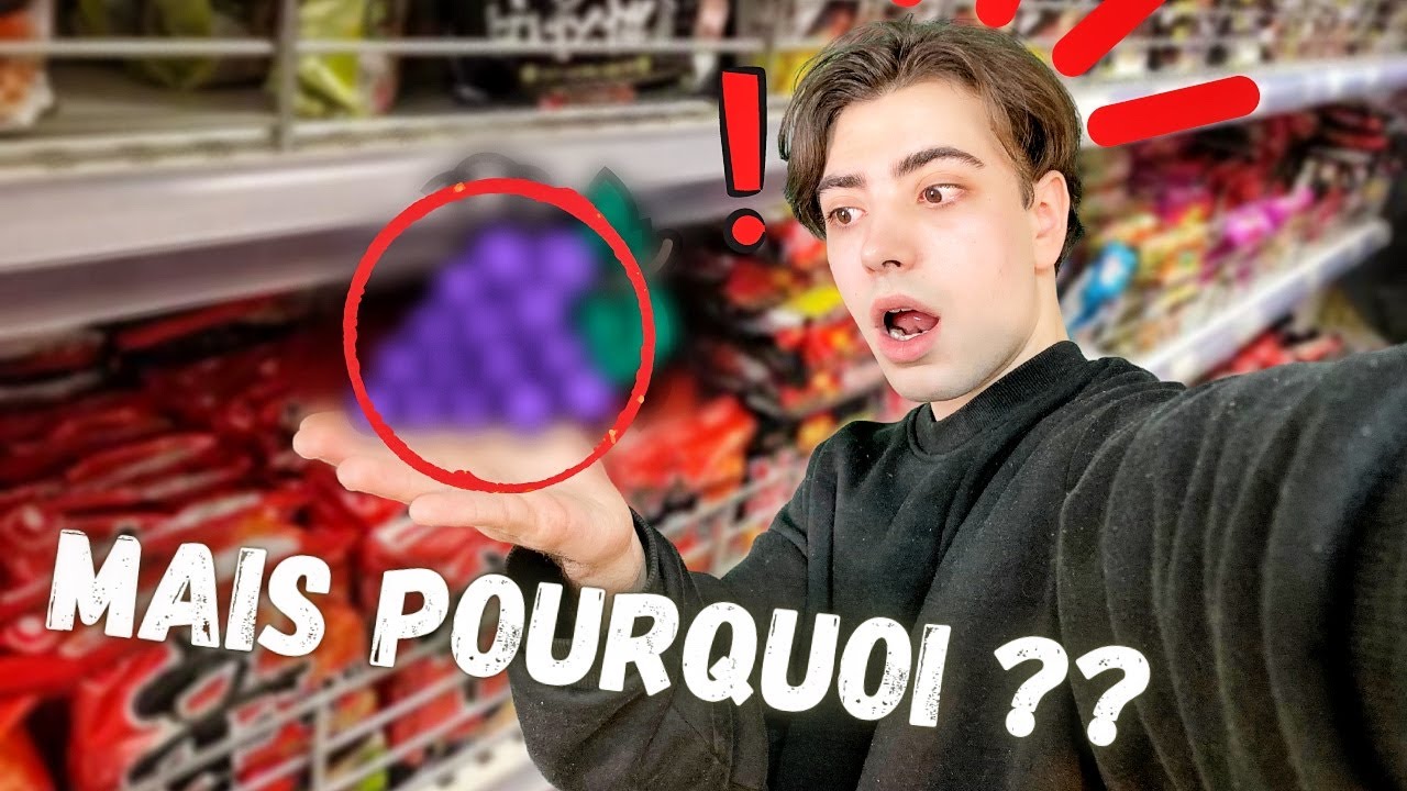 Faire ses courses en Corée vs France