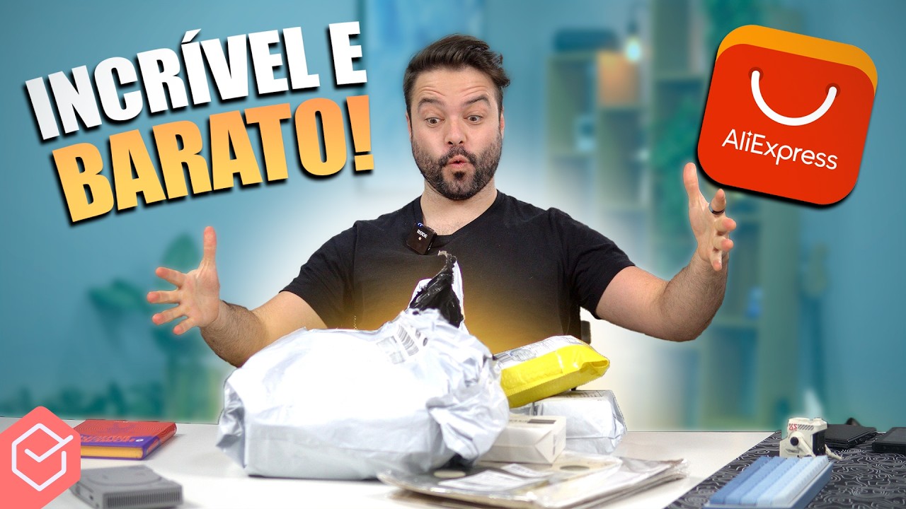 VOLTEI! 🔥 7 PRODUTOS TECH BARATOS que IMPORTEI do ALIEXPRESS até R$250 em OUTUBRO!