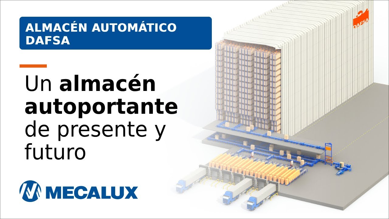 Espectacular almac&eacute;n autoportante automatizado preparado para el futuro