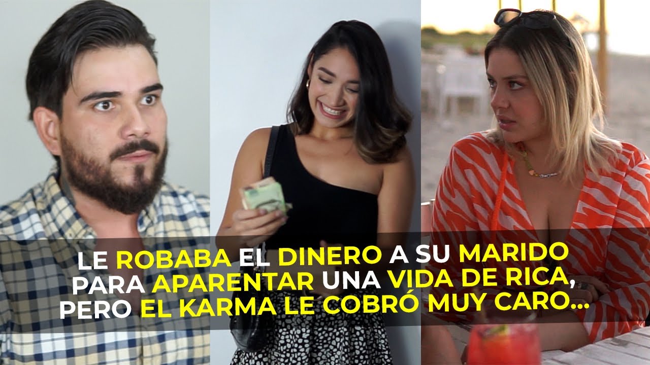 Le robaba el dinero a su marido para aparentar una vida de rica, pero el karma le cobró muy caro...