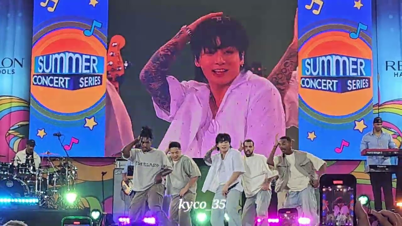 230714 Dynamite @ GMA / Jungkook 정국 방탄소년단 Full Cam Fancam