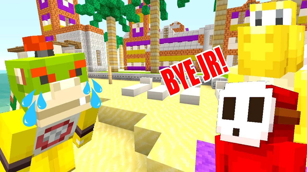 BOWSER JR LOSES ALL HIS FRIENDS! *BYE!* | Nintendo College | Minecraft [93]