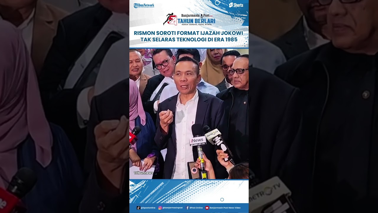 Rismon Sianipar Soroti Format Ijazah Jokowi di Sidang PN Solo Sebut Tak Selaras Teknologi 1985