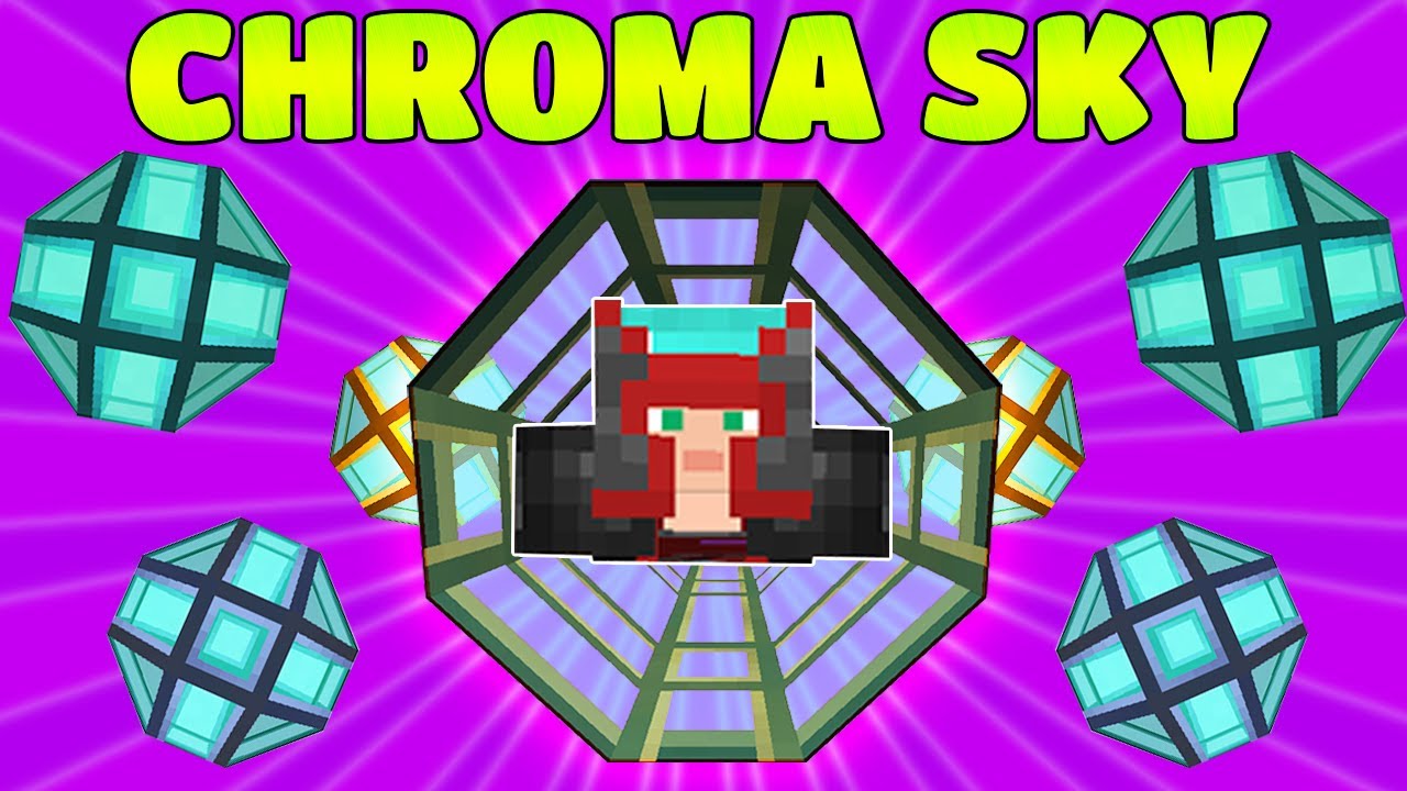 Chroma Sky Minecraft Modpack EP 22 Viaducts - A Faster Way To Travel | Modded Minecraft