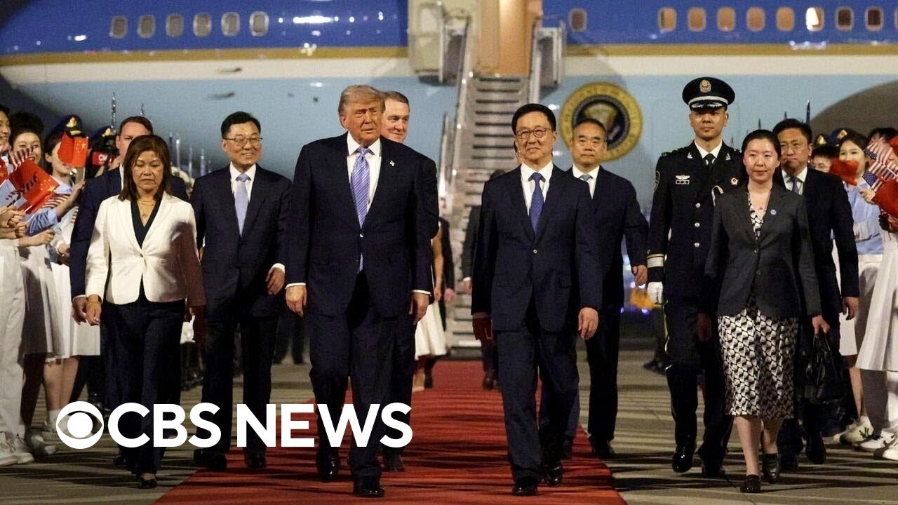 Trump arrives in China for summit with Xi Jinping | Special Report