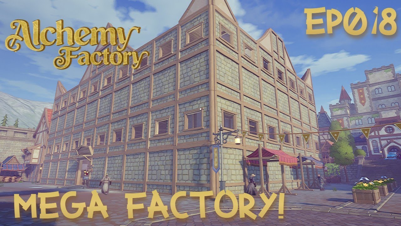 [🔴LIVE]🏭Building MEGA Alchemy Factory! Ep018 - Day118