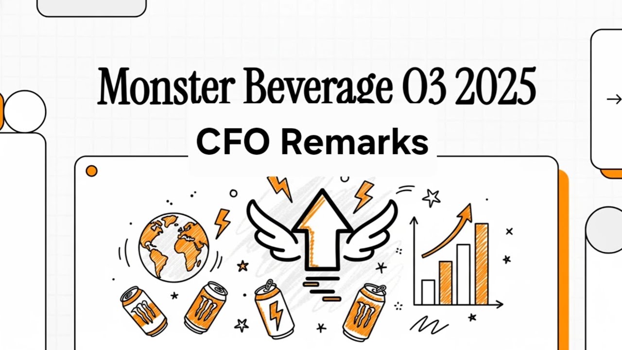 2025q3MNST Monster Beverage conferencecall02(CFO Remarks)