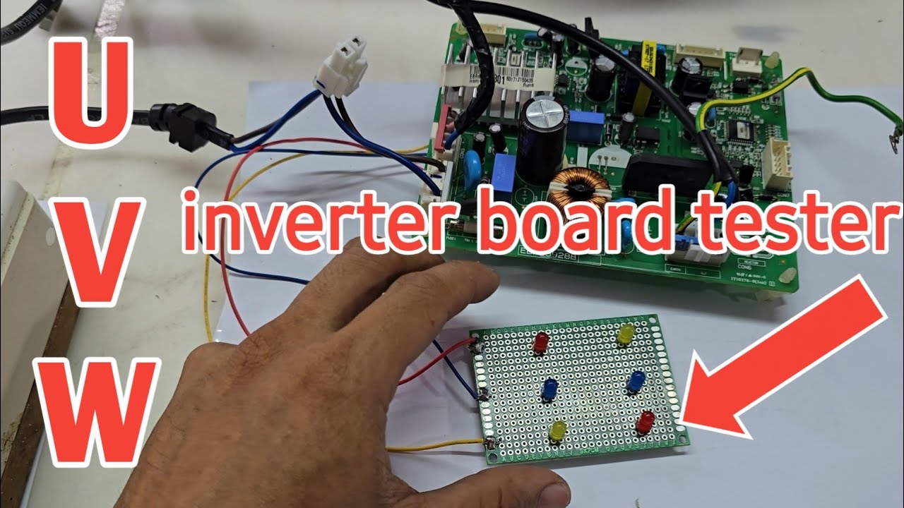 Make your own DIY tester for all brand inverter board refrigerator