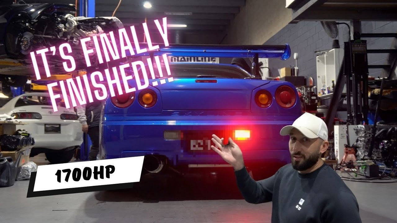 Another BIG HP R34GTR ready to hit the streets!!!