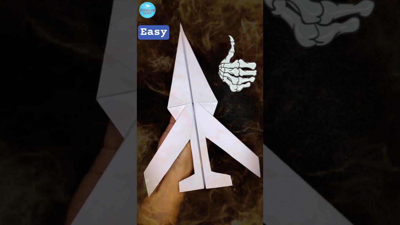 Wait for it, this is the best and easiest Paper Plane, Can you make it ? , 