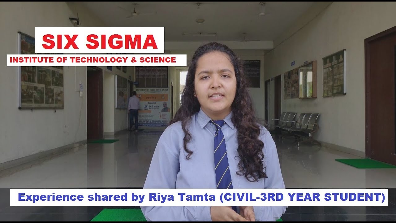 Experience shared by our student (Riya Tamta - Civil 3rd Year) | SIX SIGMA COLLEGE | POLYTECHNIC |