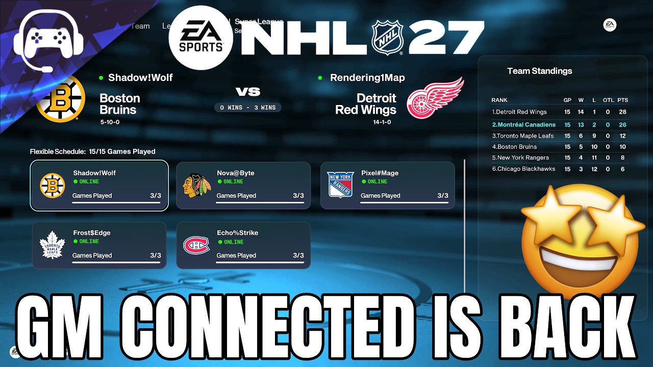 GM CONNECTED IS BACK | Everything We Know (NHL 27)